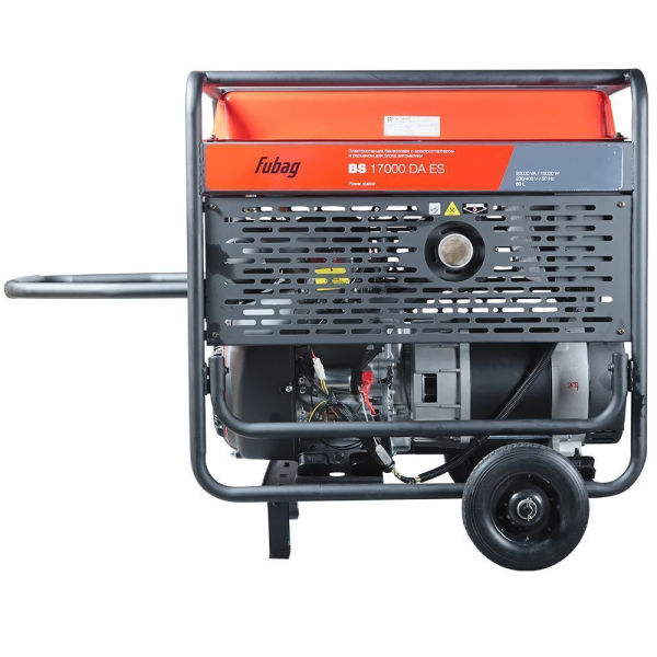 Бензиновый генератор Fubag BS 17000 DA ES синхронный фото