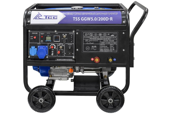 Бензиновый сварочный генератор ТСС GGW 5.0/200D-R Бензиновый сварочный генератор ТСС GGW 5.0/200D-R фото