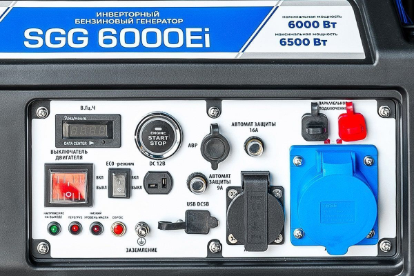 Бензиновый инверторный генератор ТСС SGG 6000Ei Бензиновый инверторный генератор ТСС SGG 6000Ei фото