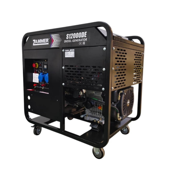 Дизельный генератор Zammer S12000DE S12000DE для гаража фото