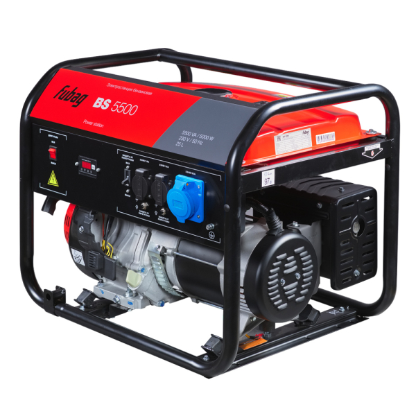 Бензиновый генератор Fubag BS 5500 для дома фото