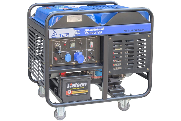 Дизельный генератор ТСС SDG 14000EHA в кожухе МК-3.1 111134 для дома фото