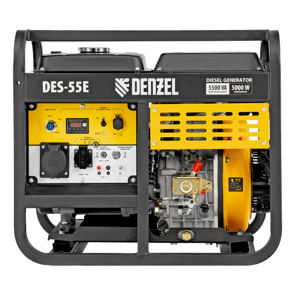 Дизельный генератор DENZEL DES-55E 94414 4-х тактный фото