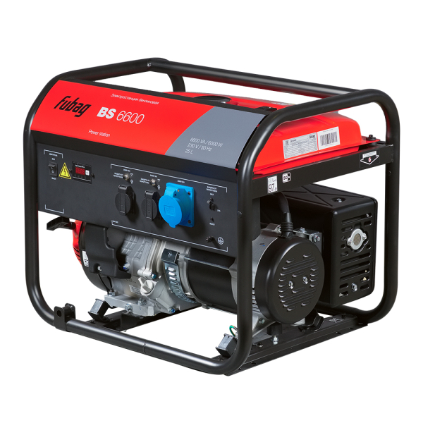 Бензиновый генератор Fubag BS 6600 фото