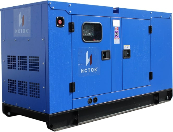 Дизельный генератор Исток АД40С-Т400-РПМ15-1 в кожухе  промышленный фото