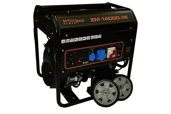 Бензиновый генератор Mitsui ZM 14000 E-3 2-х тактный фото