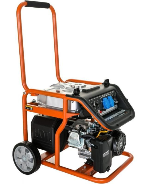 Бензиновый генератор Zongshen KB 5000 E 4-х тактный фото