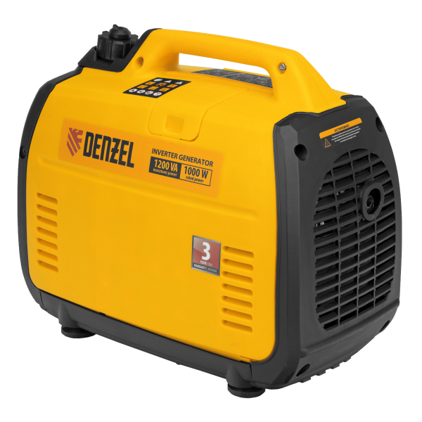 Бензиновый инверторный генератор DENZEL GT-1200iS 4-х тактный фото