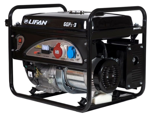 Бензиновый генератор Lifan 6 GF2-3 (LF7000-3) для дома Бензиновый генератор Lifan 6 GF2-3 (LF7000-3) для дома фото