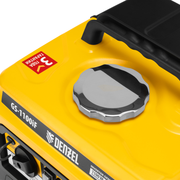 Бензиновый инверторный генератор DENZEL GS-1100iF синхронный фото