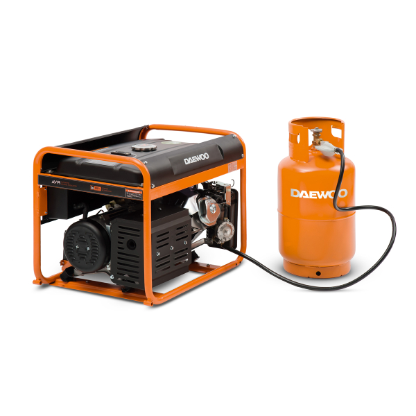 Бензиновый генератор DAEWOO GDA 7500 DFE для дома фото