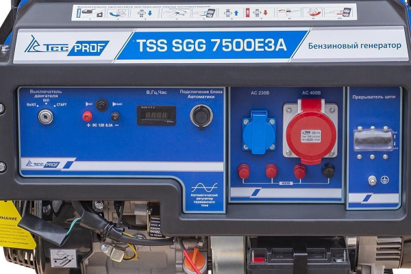Бензиновый генератор ТСС SGG 7500Е3A для дома Бензиновый генератор ТСС SGG 7500Е3A для дома фото