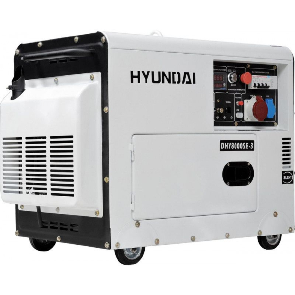 Дизельный генератор Hyundai DHY 8000SE-3  Дизельный генератор Hyundai DHY 8000SE-3  фото