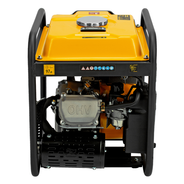 Бензиновый инверторный генератор DENZEL GK-5500iF для газового котла фото