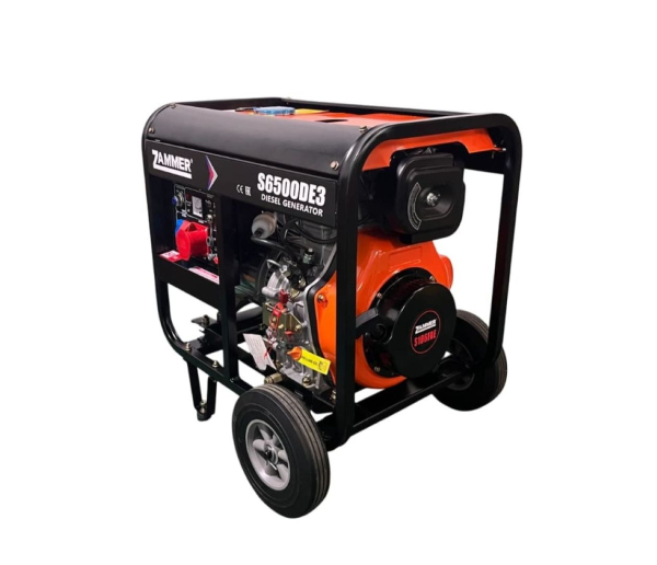 Дизельный генератор Zammer ECO S6500DE3 - 4,5 кВт S6500DE3 передвижной Дизельный генератор Zammer ECO S6500DE3 - 4,5 кВт S6500DE3 передвижной фото