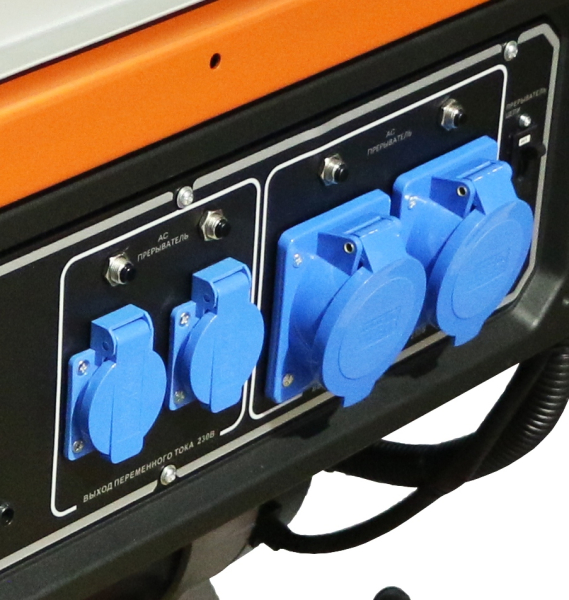 Бензиновый генератор Zongshen PB 12000 E фото