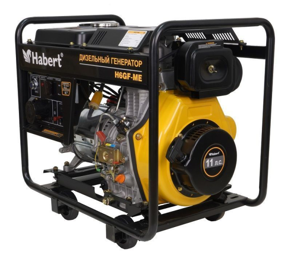 Дизельный генератор Habert H6GF-ME 57181 синхронный фото