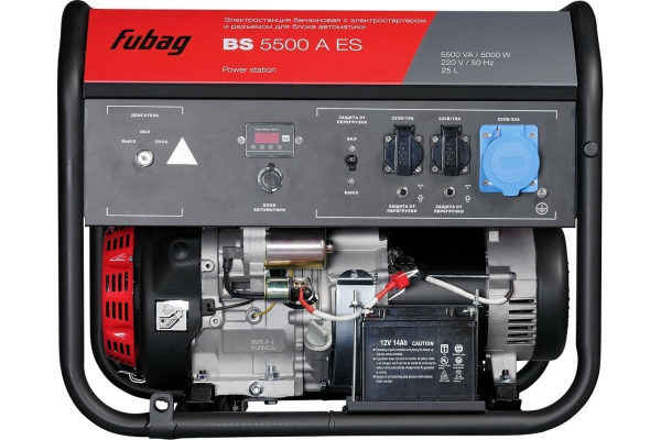 Бензиновый генератор Fubag BS 5500 A ES для дома Бензиновый генератор Fubag BS 5500 A ES для дома фото