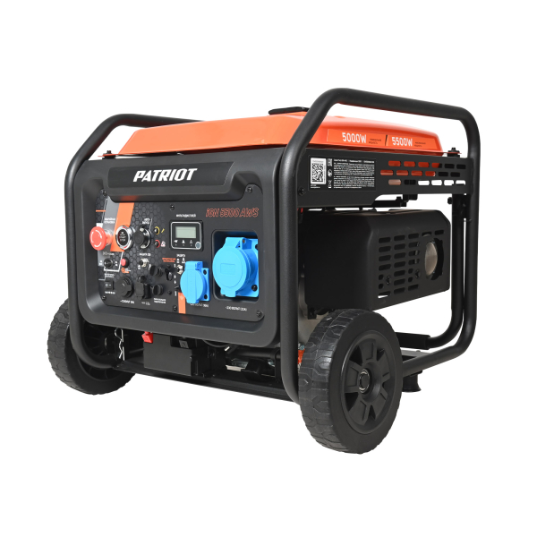 Бензиновый инверторный генератор PATRIOT iGN 5500AWS для дачи фото