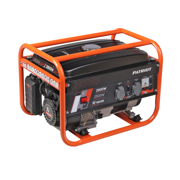 Бензиновый генератор PATRIOT SRGE 3500 для гаража фото