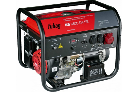 Бензиновый генератор Fubag BS 6600 DA ES фото