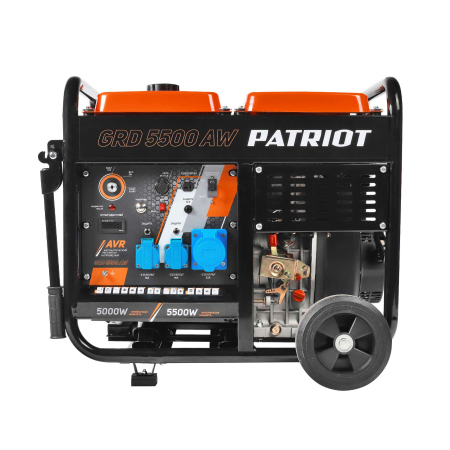 Дизельный генератор PATRIOT GRD 5500 AW фото