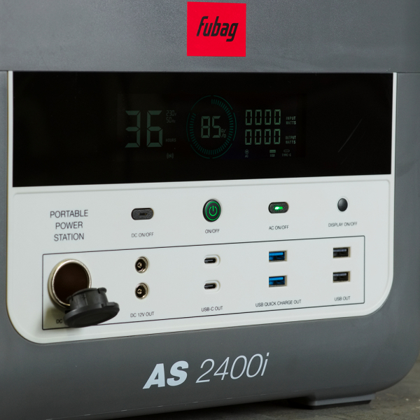 Портативная электростанция Fubag AS 2400i (аккумулятор LiFePO4) 4-х тактный фото