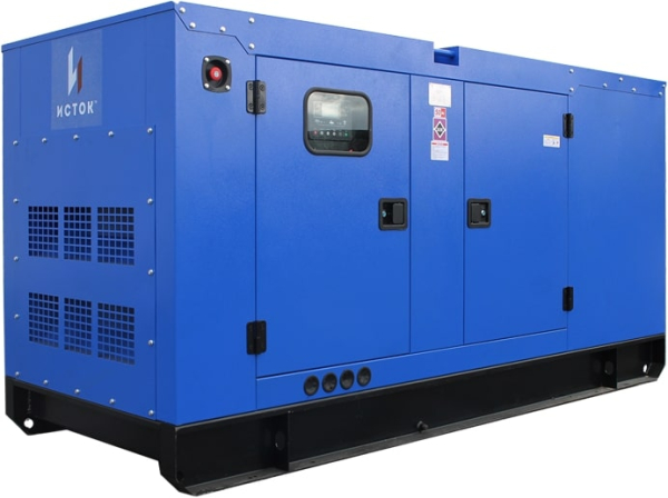 Дизельный генератор Исток АД100С-Т400-РПМ35 в кожухе с АВР  бесшумный фото