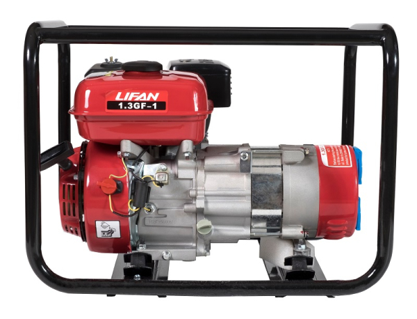 Бензиновый генератор Lifan 1.3 GF-1 для гаража фото