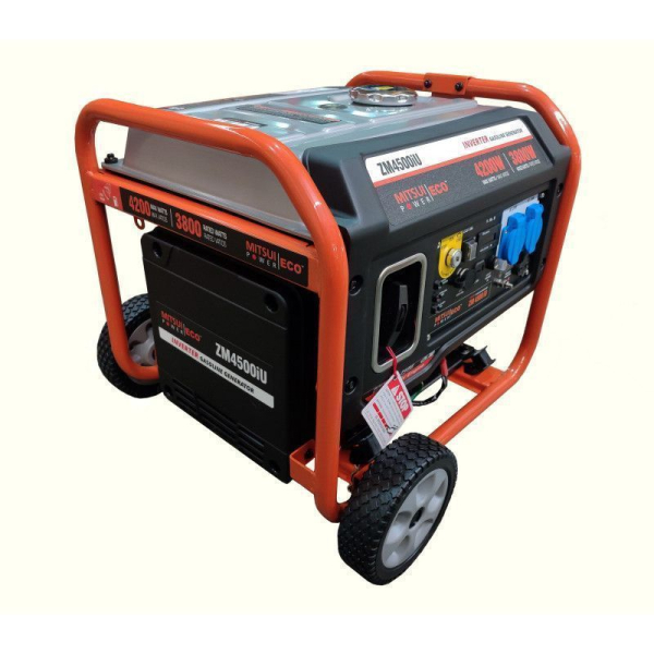 Бензиновый инверторный генератор Mitsui ZM 4500 IU 4-х тактный фото