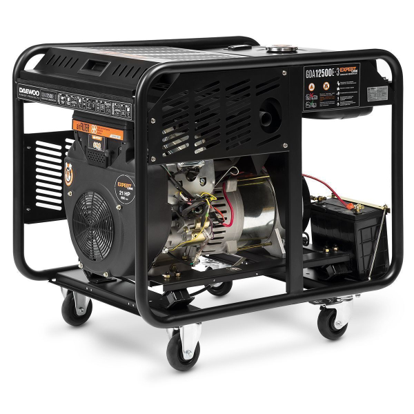 Бензиновый генератор DAEWOO GDA 12500E 4-х тактный фото