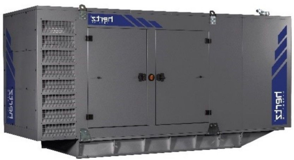 Дизельный генератор HERTZ HG 500 PL  бесшумный фото