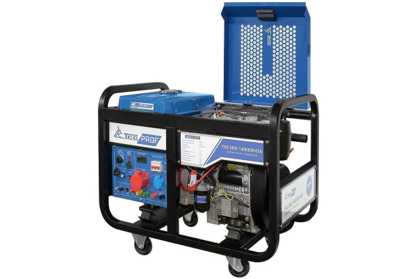 Дизельный генератор ТСС SDG 14000EH3A 100140 для гаража фото