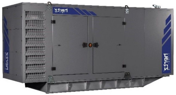 Дизельный генератор HERTZ HG 500 DL  бесшумный фото