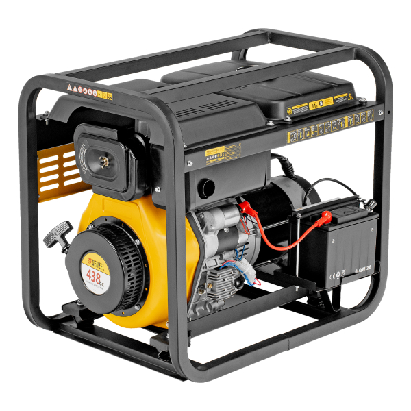 Дизельный генератор DENZEL DES-55E 94414 для дома фото