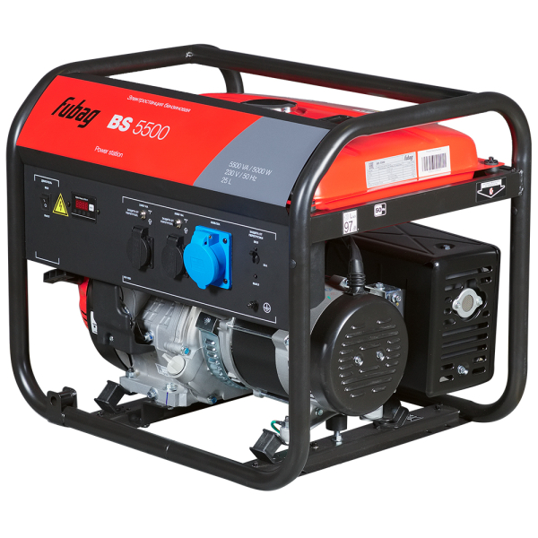 Бензиновый генератор Fubag BS 5500 641689 для дома фото