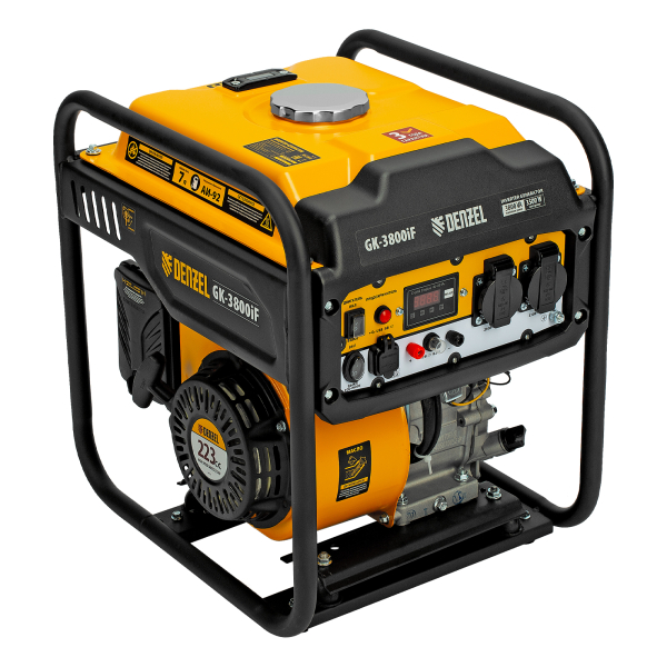 Бензиновый инверторный генератор DENZEL GK-3800iF 4-х тактный фото