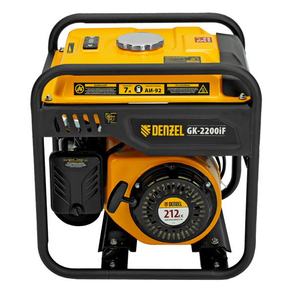 Бензиновый инверторный генератор DENZEL GK-2200iF 4-х тактный фото