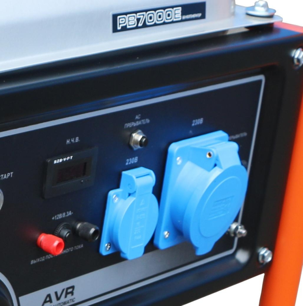 Бензиновый генератор Zongshen PB 7000 E для дома фото