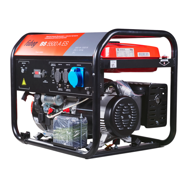 Бензиновый генератор Fubag BS 5500 A ES фото