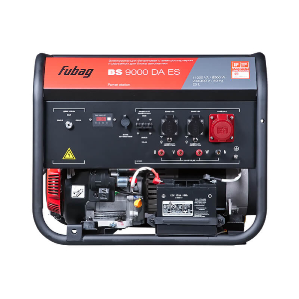 Бензиновый генератор Fubag BS 9000 DA ES портативный Бензиновый генератор Fubag BS 9000 DA ES портативный фото