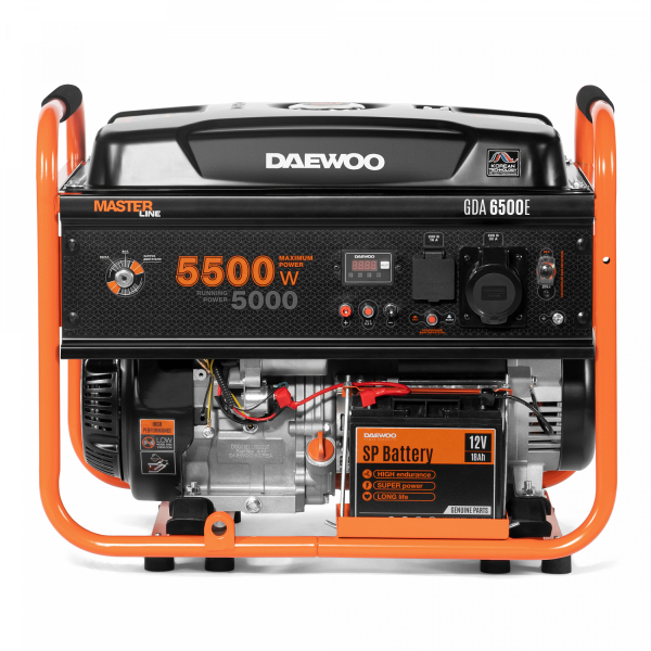 Бензиновый генератор DAEWOO GDA 6500E для дома фото
