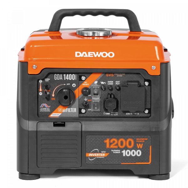 Бензиновый инверторный генератор DAEWOO GDA 1400i портативный Бензиновый инверторный генератор DAEWOO GDA 1400i портативный фото