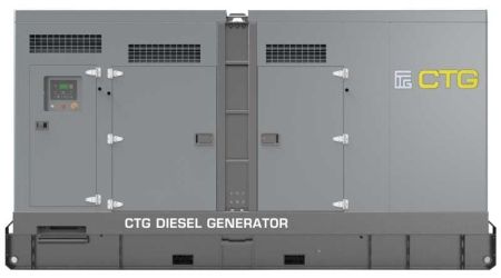 Дизельный генератор CTG 358C в кожухе фото