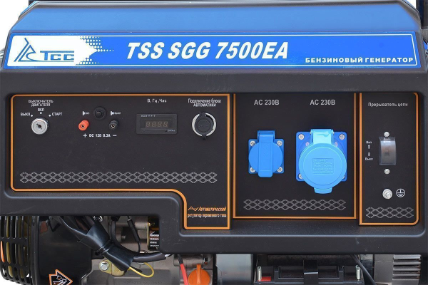 Бензиновый генератор ТСС SGG 7500ЕA с АВР(автозапуском) для дома Бензиновый генератор ТСС SGG 7500ЕA с АВР(автозапуском) для дома фото