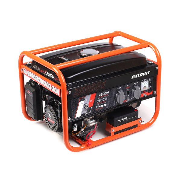 Бензиновый генератор PATRIOT SRGE 3500 E для дома фото