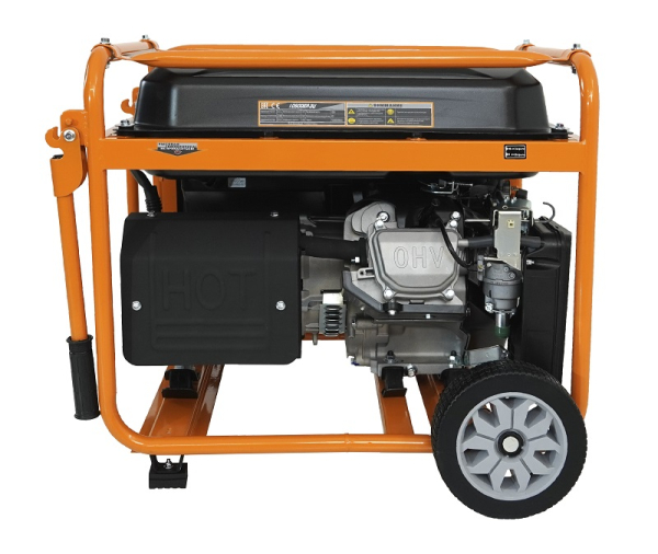 Бензиновый генератор Lifan 10500EA-3U с датчиком моточасов (с мощн без огранич при 1-но и 3-х фазном режиме) 4-х тактный фото