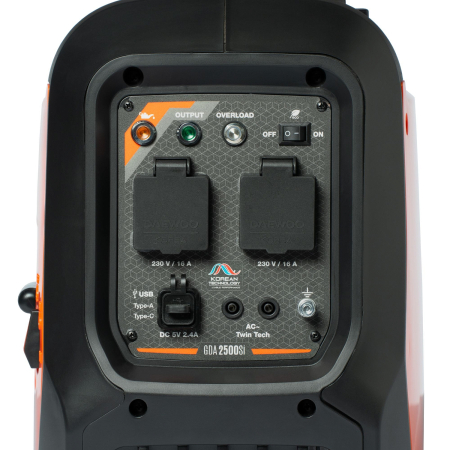 Бензиновый генератор DAEWOO GDA 2500Si фото