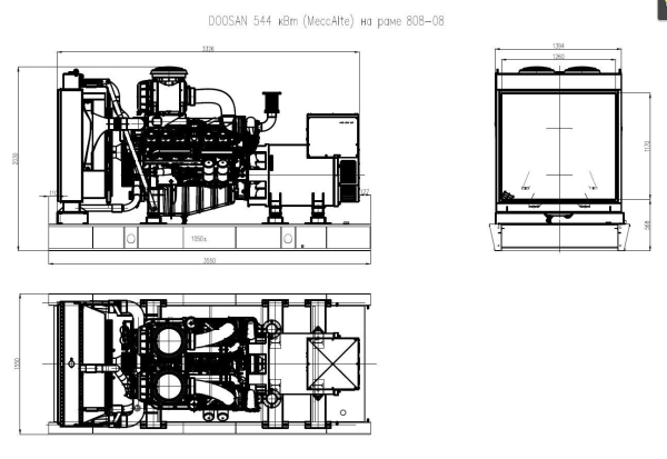Дизельный генератор ТСС АД-544С-Т400-1РМ17 (Mecc Alte) 015106 Дизельный генератор ТСС АД-544С-Т400-1РМ17 (Mecc Alte) 015106 фото