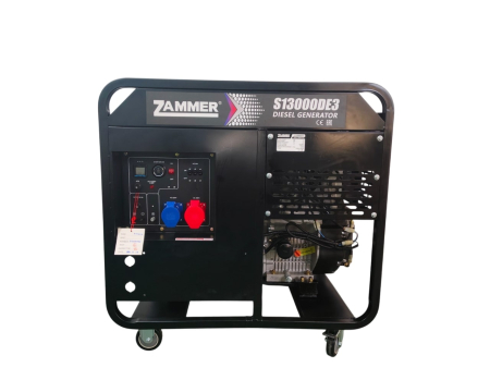 Дизельный генератор Zammer S13000DE3 - 11кВт Дизельный генератор Zammer S13000DE3 - 11кВт фото